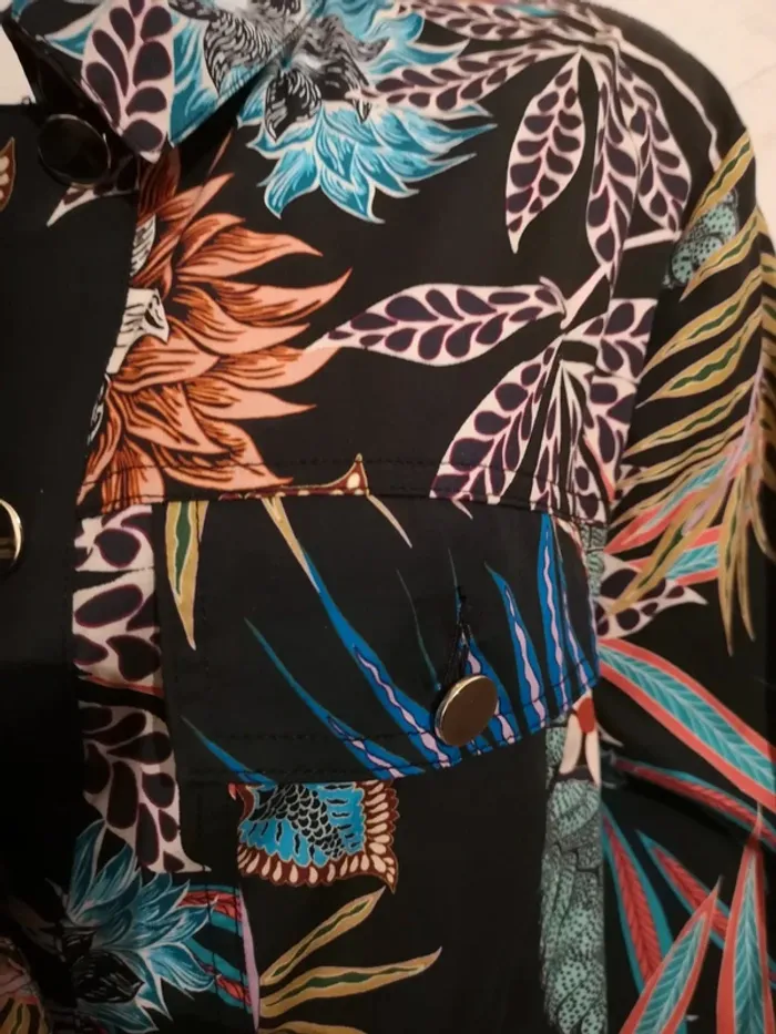 Veste fleurie - photo numéro 2