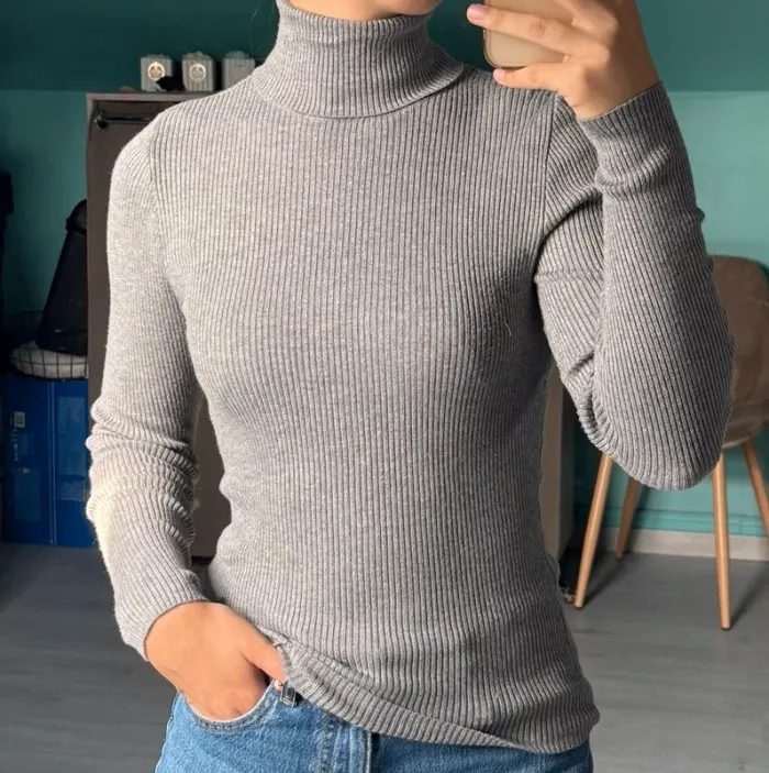 pull col roulé - photo numéro 2