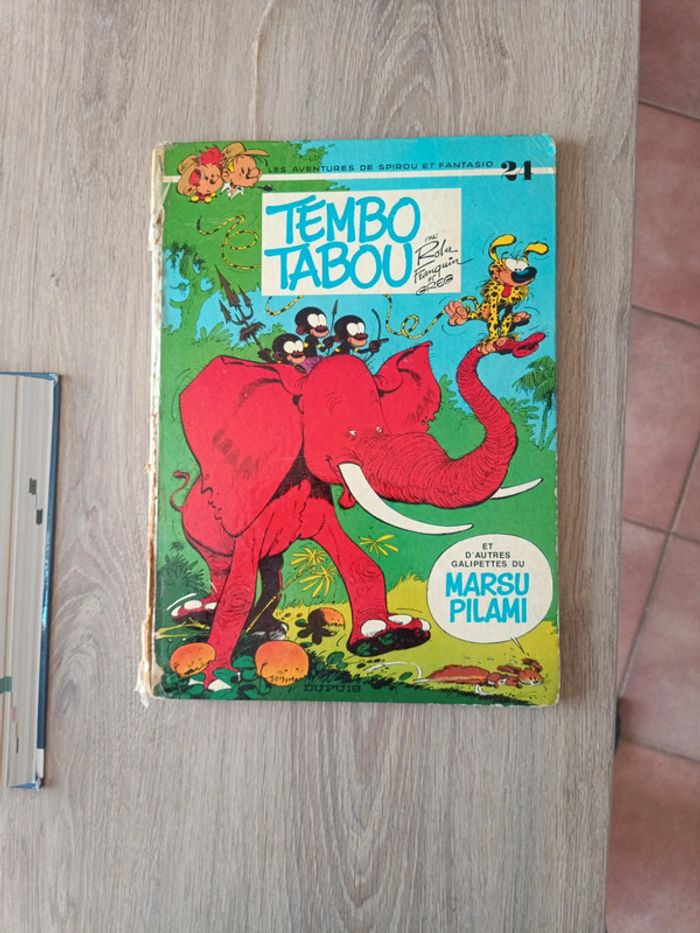 Tembo Tabou les aventures de Spirou et Fantasio n°24
