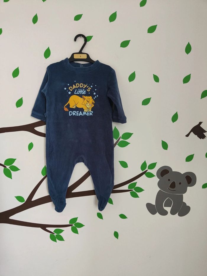 Pyjama 12 mois roi lion