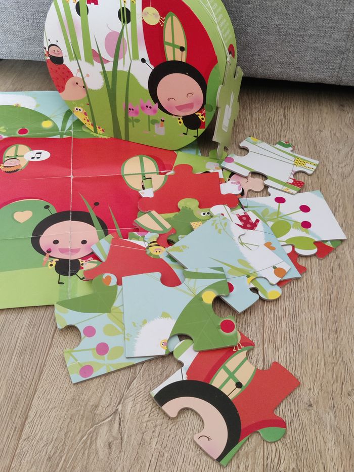 Puzzle dans valisette - Janod 24 pièces - 3-6 ans - photo numéro 5