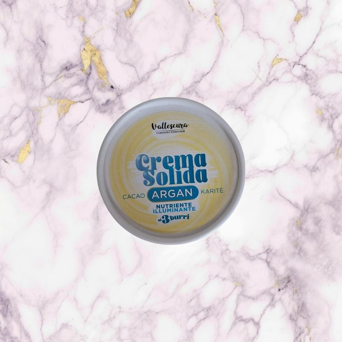 Crème Corps Solide Artisanal à l'Argan (90 g - équivaut à 500 ml de crème liquide) - Vallescura - photo numéro 3