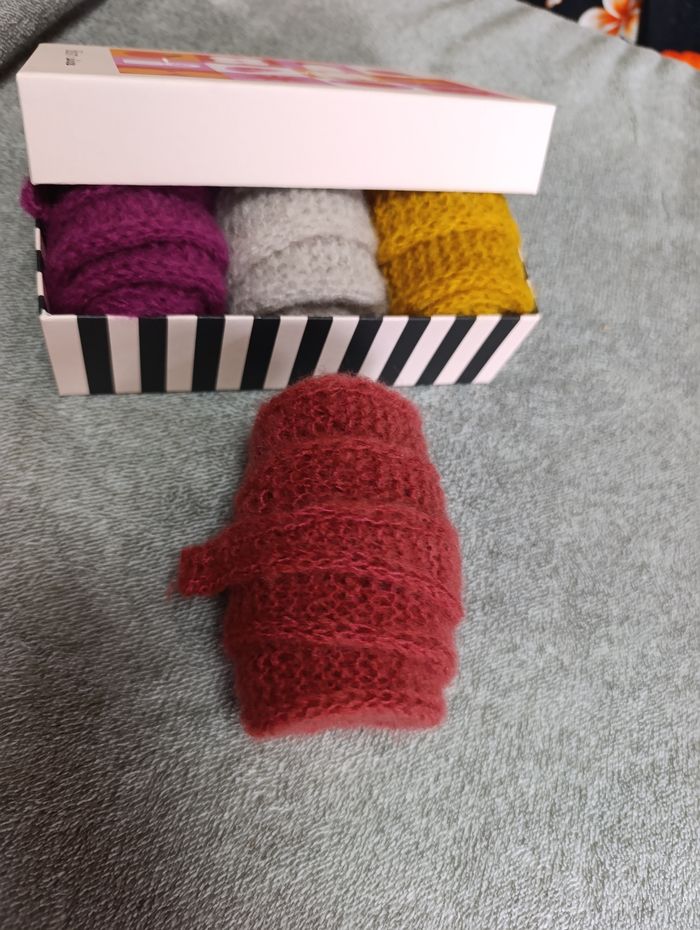 Sophie scarf nuage écharpe sophie terracotta neuf fait main - photo numéro 4