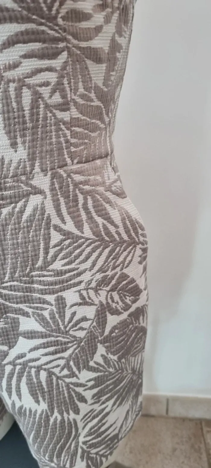 Combishort bustier crème beige rose etam 36 - photo numéro 8
