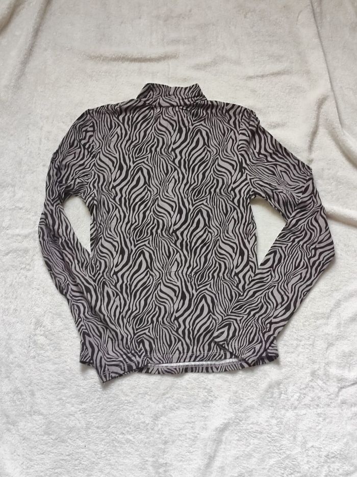 Pull zèbre taille unique - photo numéro 4