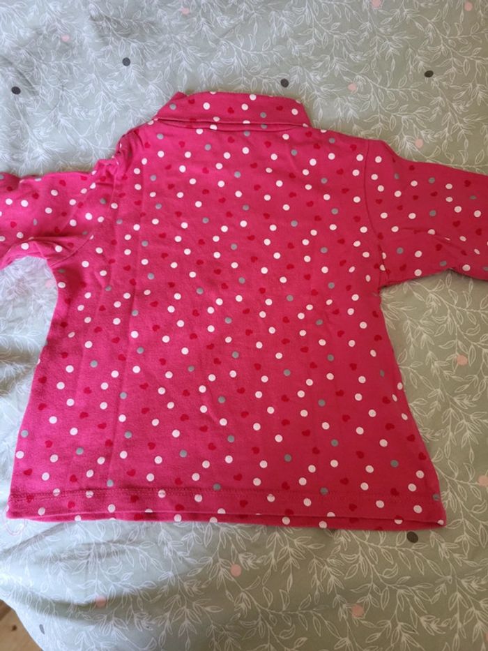 Ensemble salopette T-shirt ML Minnie 18 mois - photo numéro 8