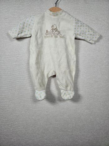 Pyjama velours winnie l'ourson naissance