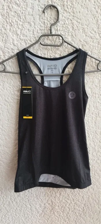 Débardeur cyclisme noir TS Agu