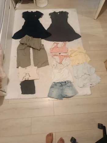 Lot vêtements été 10 ans