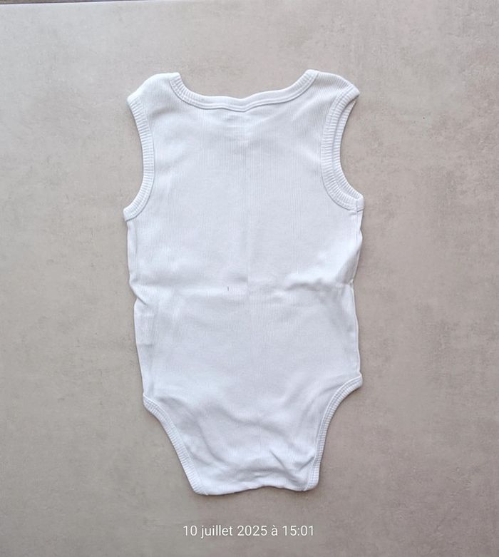 Lot de 2 bodies manches courtes mixtes - 36 mois - photo numéro 7