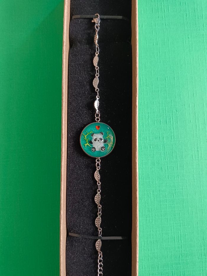 Très beau Bracelet Artisanal Panda - photo numéro 4