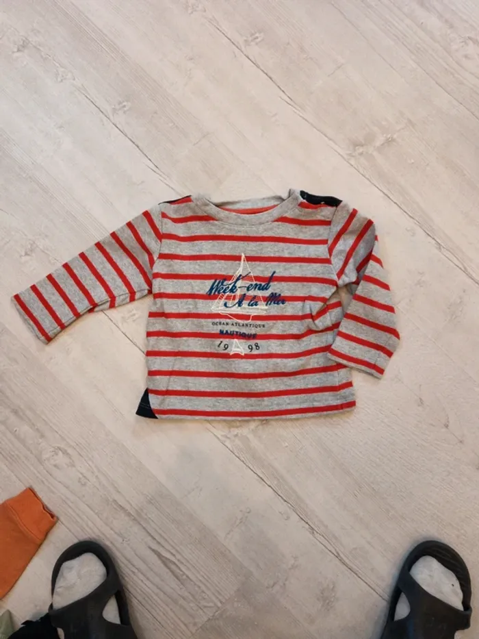 Pull léger Weekend a la mer 12 mois