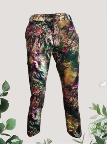 Pantalon fleuri