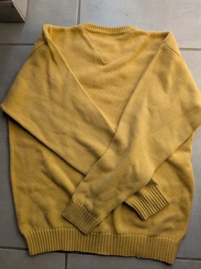 Pull léger Tommy Hilfiger – Tommy Lion Crest Flag Crew Neck Taille L - photo numéro 5