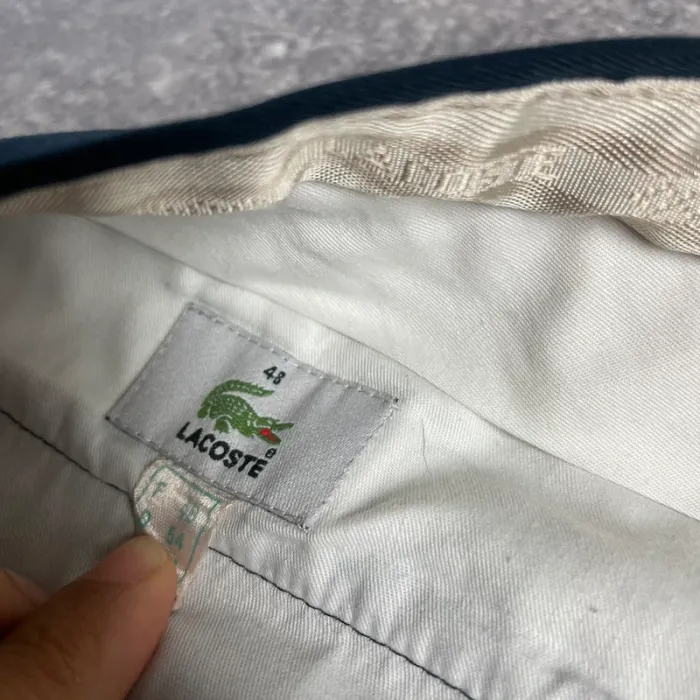 Pantalon homme Lacoste vintage bleu marine – élégance intemporelle taille 48/54 🐊 - photo numéro 4