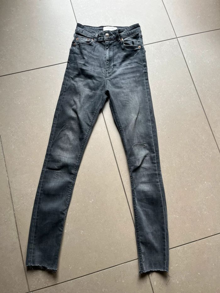 Jean skinny Zara gris Xxs