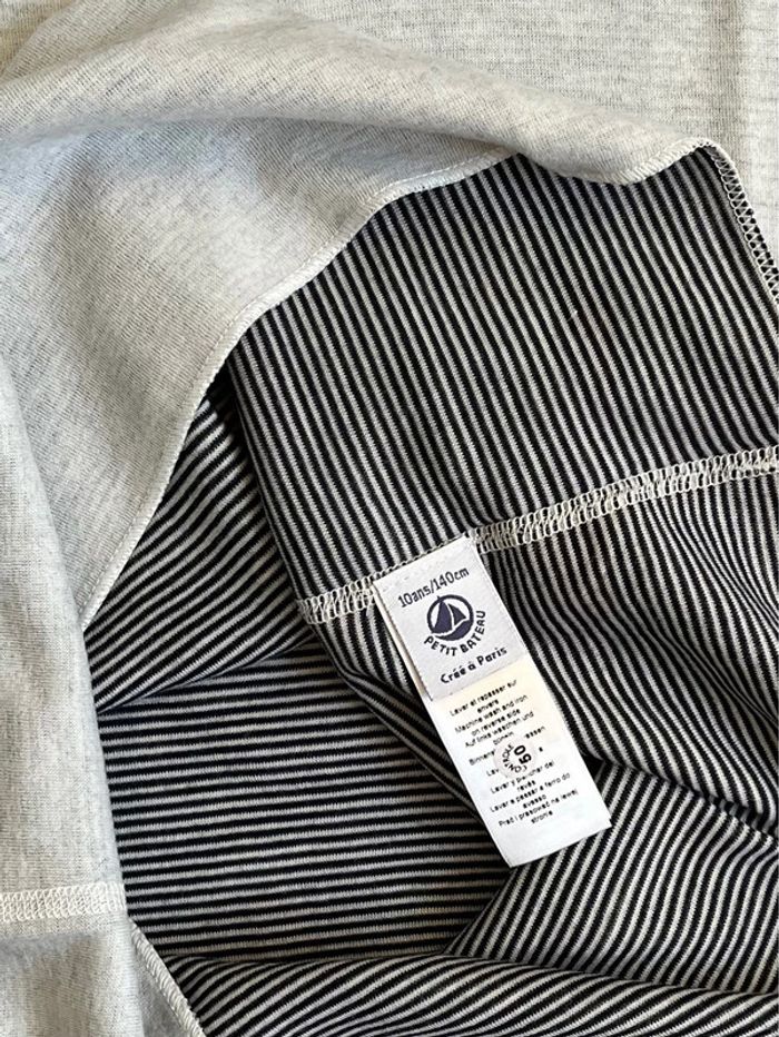 T-shirt en tubique réversible Petit bateau T-8 ans - photo numéro 5