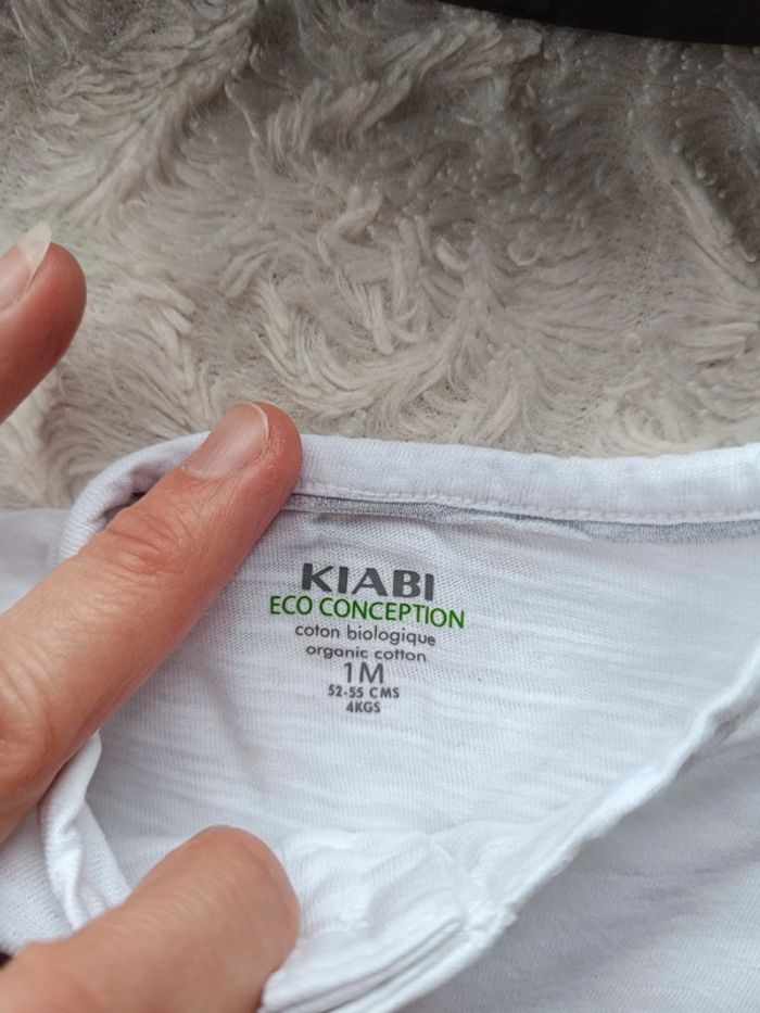 Polo chemise manches longues Garçon 1 mois Kiabi Eco conception 100% coton bio - photo numéro 5