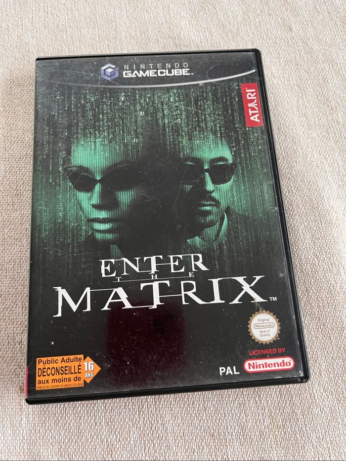 Jeu Nintendo gamecube enter the matrix - photo numéro 1