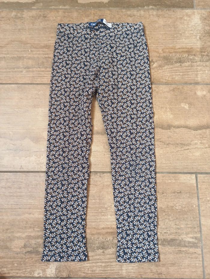 Legging Fille 7 ans Fleurs Okaïdi