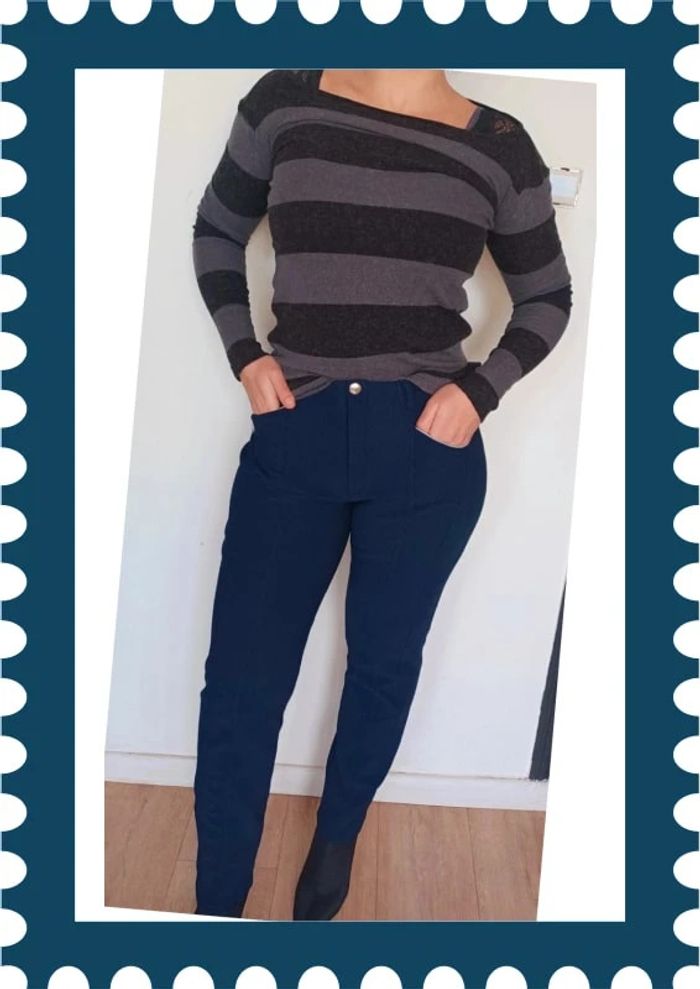 Pantalon fuseau vintage le Yeti à Paris taille 38