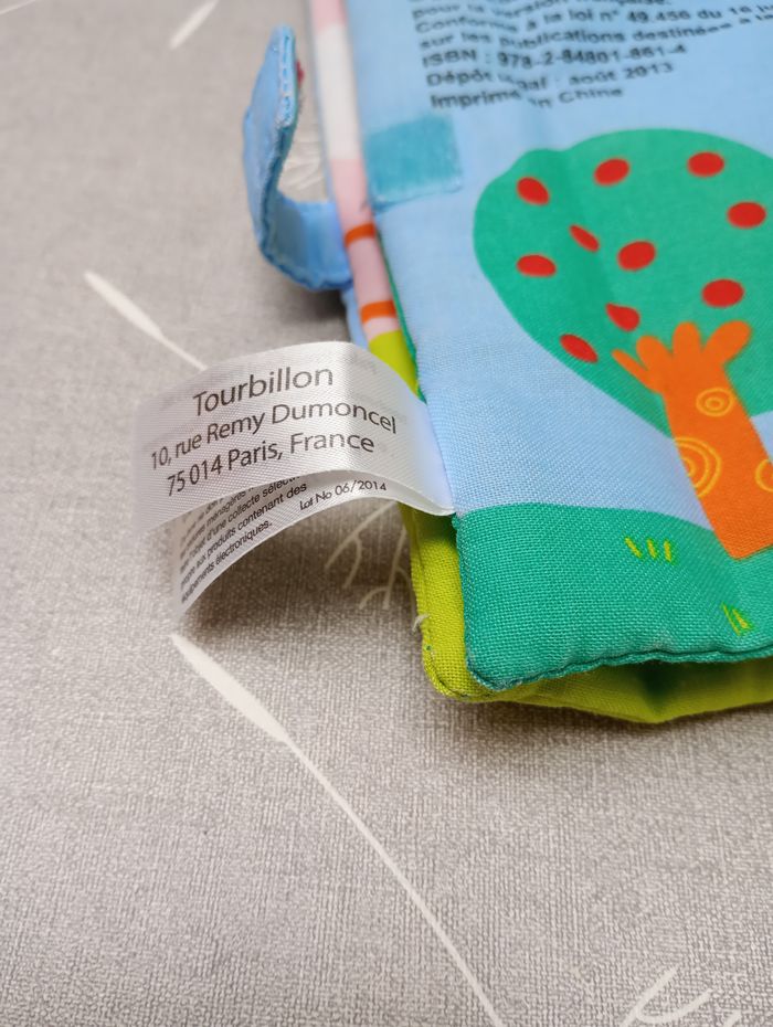 Livre tissu avec sons - photo numéro 6