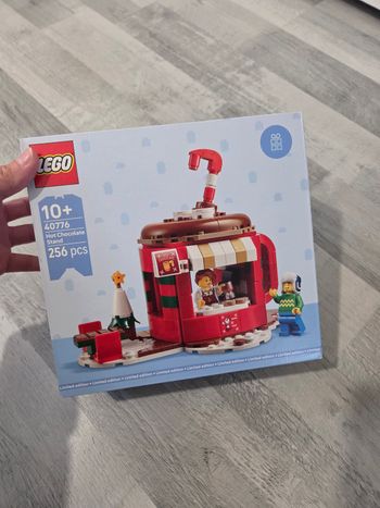Set lego le stand de chocolat chaud
