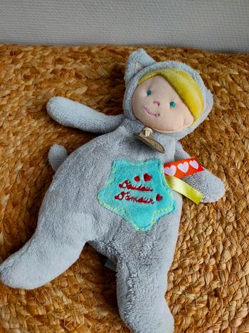 Doudou poupée déguisé Baby Nat'