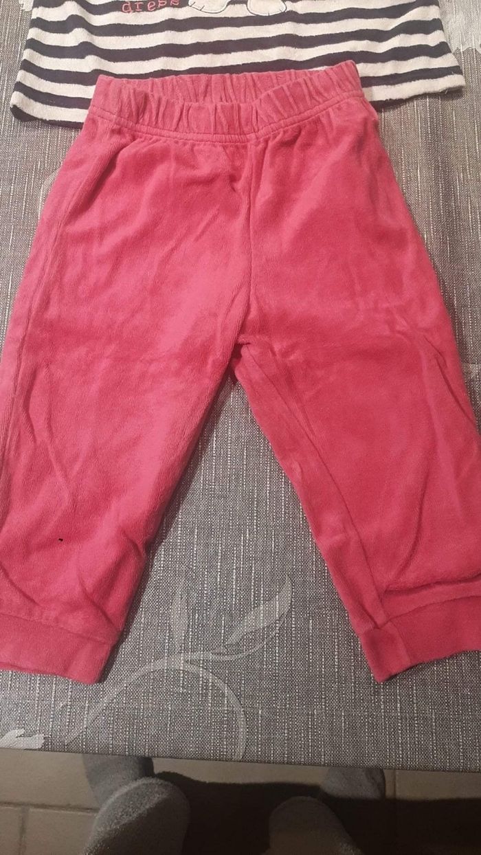 Pyjama 2 pièces fille 18 mois taille 86 - photo numéro 3