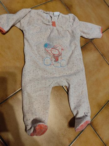 Pyjama velours 12 mois