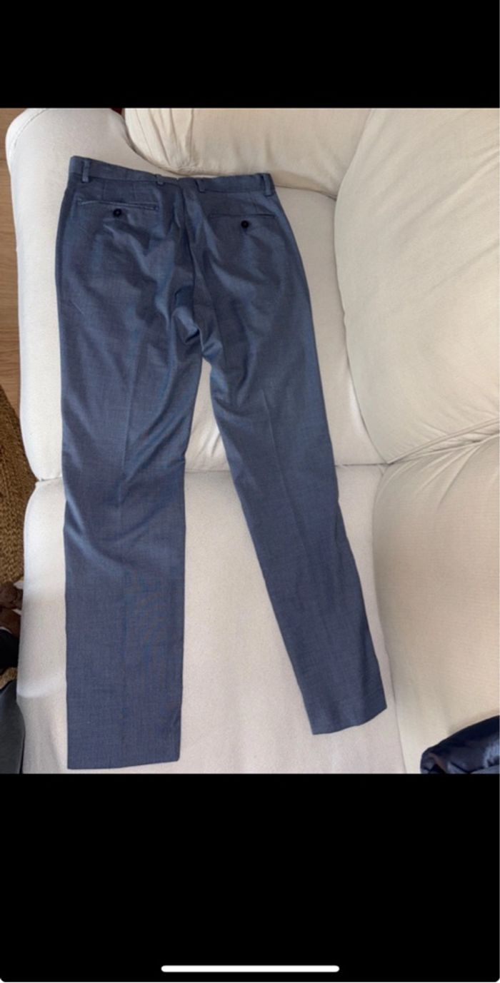Pantalon costume bleu - photo numéro 3