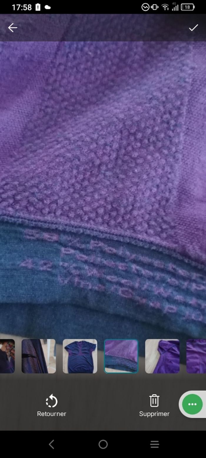 T-shirt technique 38 sport c76 - photo numéro 7