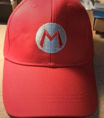 Casquette neuve rouge Mario monde de Nintendo