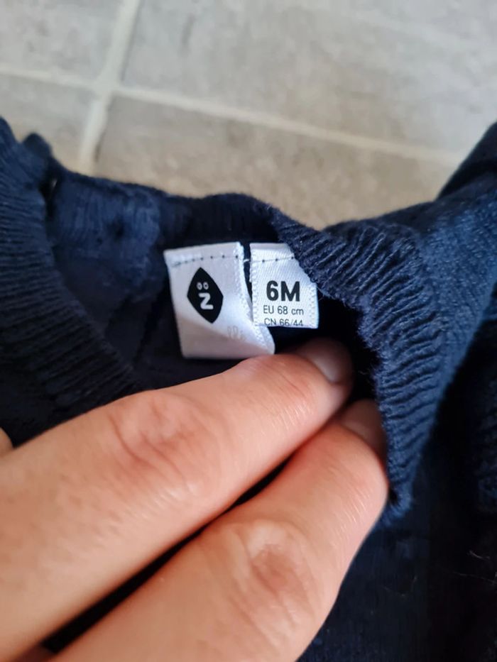 Lot robe hiver manches courtes et collants neuf - photo numéro 4