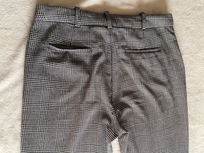 Pantalon Mango noir et blanc à carreaux taille 36 - photo numéro 15