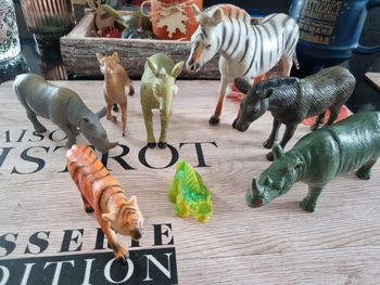 Animaux en plastique