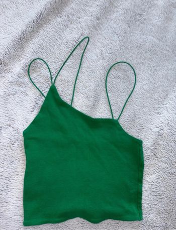 Top d’été vert Zara