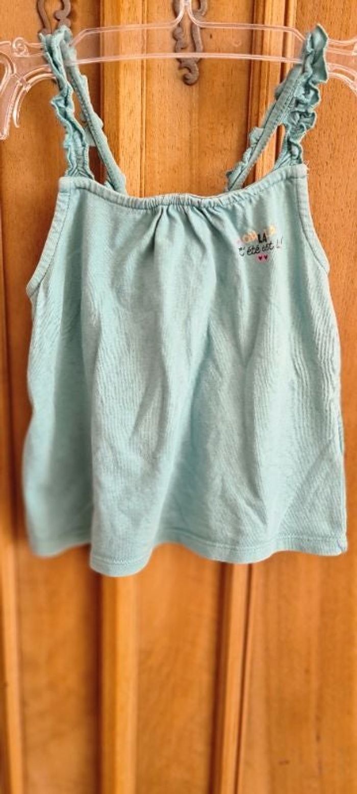 Débardeur 24mois vertbaudet