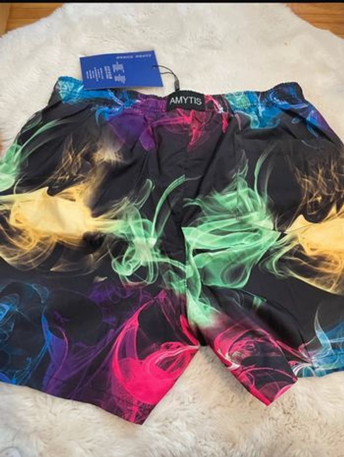 Short de bain coloré neuf taille XL Amytis - photo numéro 2