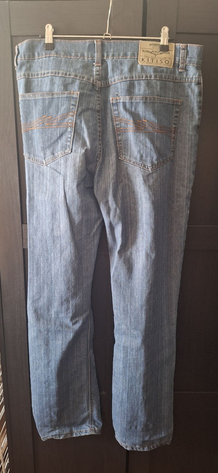 Lot 4 jeans homme Kitiso - photo numéro 4