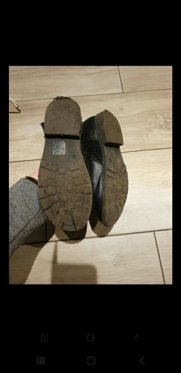 Bottines lainage noir gemo 33 - photo numéro 5