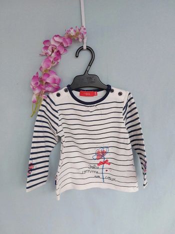 Jolie pull tunique Tissaia 12 mois