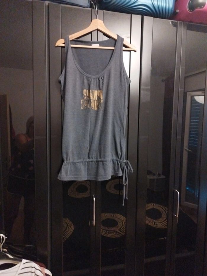 T-shirt, cordon peut se serrer