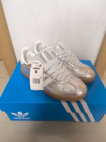 adidas Originals SAMBA OG Argenté 36