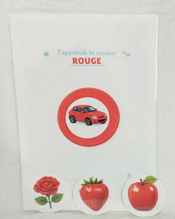 🌈J’apprends les couleurs – Activité éducative ludique dès 18 mois