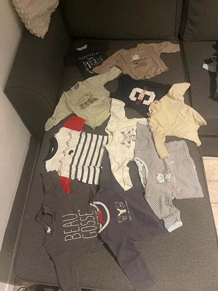 Lot de tee-shirt 3 mois