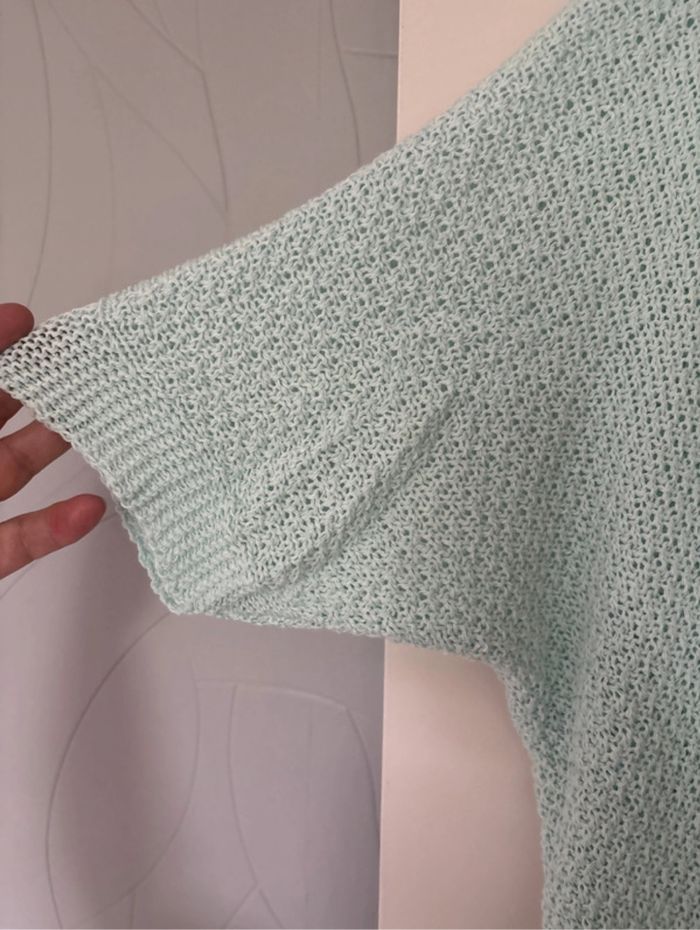 Pull menthe - photo numéro 2