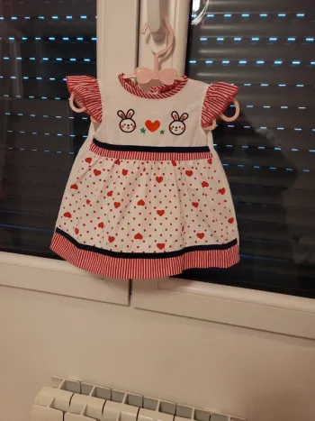 Robe motif coeur