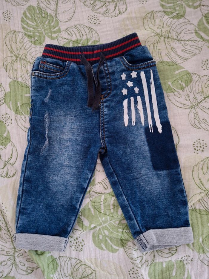 Lot pantalons 6 mois. - photo numéro 6
