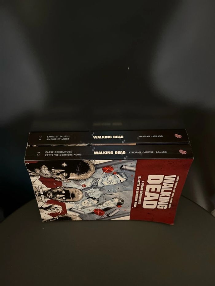 Lot de 2 BD bande dessinée Walking Dead pour lecteurs avertis - photo numéro 8